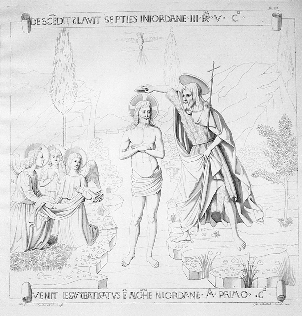 Il Battesimo del Redentore - Istituto d'Arte Duccio di Boninsegna, Siena